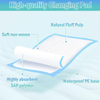 Горячая продажа OEM Super Dry Ondosable Cursming Pad 60*90 Медицинская изменение под прокладками для недержания людей